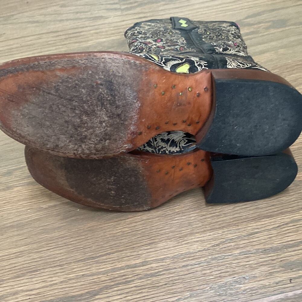 Johnny Ringo Western Boots Square Toe Size 7 - Picture 8 of 11